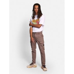Redefined Rebel Szövet nadrág Tim 226047 Barna Slim Fit