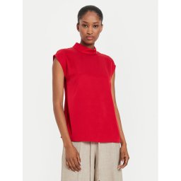 Boss Blúz Bidriz 50522587 Piros Regular Fit