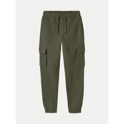 NAME IT Melegítő alsó 13224991 Zöld Relaxed Fit