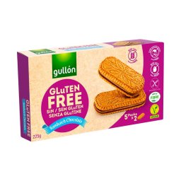 Gullon gluténmentes szendvicskeksz csokoládé ízű krémmel 225g