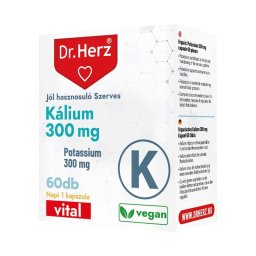 Dr. Herz Szerves kálium 300 mg kapszula 60x