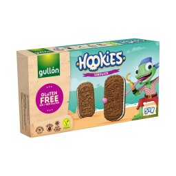 Gullon Hookies gluténmentes kakaós szendvicskeksz krém töltelékkel 230g