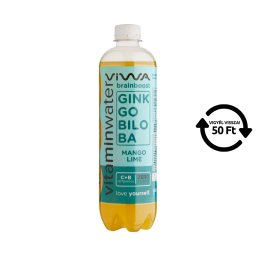 Viwa Vitaminwater Brainboost üdítőital VIGYÉL VISSZA flakonban 600ml