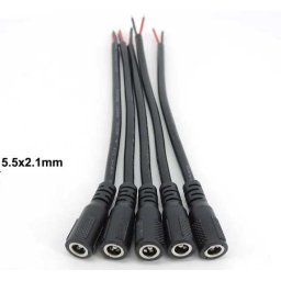 Dc Tápkábel Anya 5,5x2,1mm-es Csatlakozóval 20awg (5653)