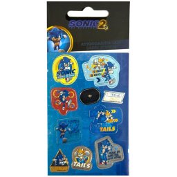 Sonic a sündisznó Speed hologramos matrica szett Nr2