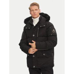 Moose Knuckles Pehelykabát Original 3Q Neoshear M32MJ128SX Fekete Slim Fit