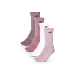 4F 4 pár hosszú szárú unisex zokni 4FJWAW24USOCF297 Színes
