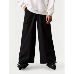 Calvin Klein Jeans Szövet nadrág IG0IG02616 Fekete Relaxed Fit