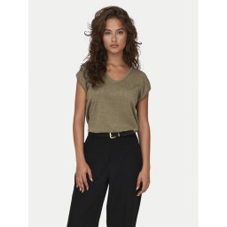 ONLY Póló Silvery 15136069 Zöld Loose Fit