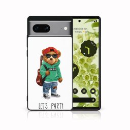 PROTEMIO MY ART Védőburkolat Google Pixel 7 BEAR (177)-hoz