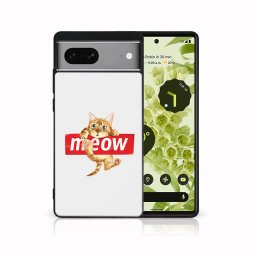 PROTEMIO MY ART Védőburkolat Google Pixel 7 MEOW (183)-hoz