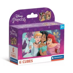 Disney Hercegnők 6 db-os mesekocka - Clementoni