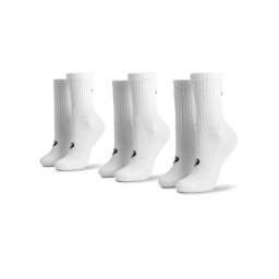 Asics 3 pár uniszex hosszú szárú zokni 3PPK Crew Sock 155204 Fehér