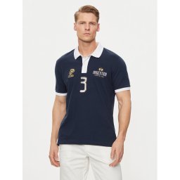 La Martina Pólóing YMP305 PK001 Sötétkék Regular Fit