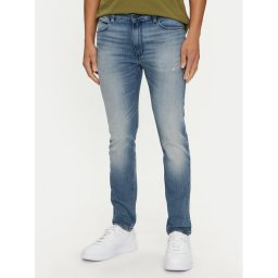 Hugo Farmer 50517524 Kék Extra Slim Fit