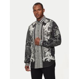 Versace Jeans Couture Ing 76GAL21A Fekete Regular Fit