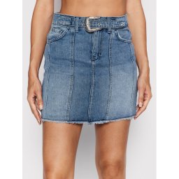 Liu Jo Farmer szoknya UA2155 D4622 Kék Regular Fit