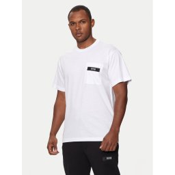 Versace Jeans Couture Póló 76GAHE05 Fehér Regular Fit