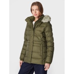 Tommy Hilfiger Pehelykabát Tyra WW0WW37486 Zöld Regular Fit