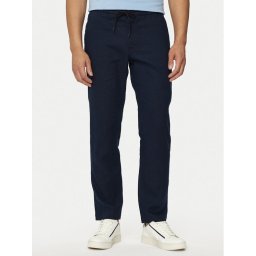 Boss Szövet nadrág Sanderson-L 50510867 Sötétkék Tapered Fit