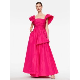 Pinko Estélyi ruha Fotone 101590 Y3LE Rózsaszín Regular Fit