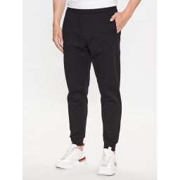 Calvin Klein Melegítő alsó Logo Tape K10K111565 Fekete Comfort Fit