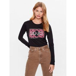 Liu Jo Blúz WF3084 JS923 Fekete Regular Fit