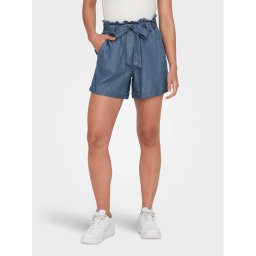 ONLY Szövet rövidnadrág Bea 15255715 Kék Regular Fit