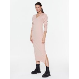 Liu Jo Sport Kötött ruha TA3048 MS005 Bézs Regular Fit