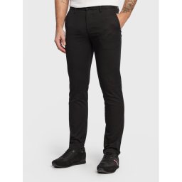 Tommy Hilfiger Chinos Bleecker MW0MW26619 Fekete Slim Fit