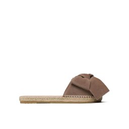 Manebi Espadrilles Suede Sandals With Bow W 1.9 J0 Barna