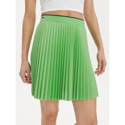 Lacoste Rakott szoknya JF2701 Zöld Regular Fit