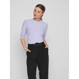 Vila Blúz Felia 14079537 Lila Slim Fit