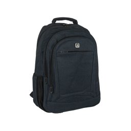 4+2 zsebes laptoptartós kék vászon hátizsák Adventurer