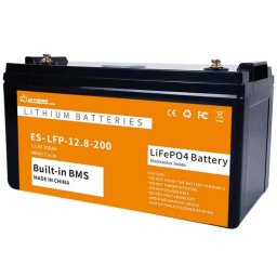 Ekpaowe 12v-os Lifepo4 Munka Akkumulátor 200ah Lcd (5672)