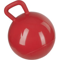 Kerbl piros játéklabda lovaknak 25 cm