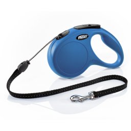 Flexi Classic kötélpóráz - M, 20 kg-ig, 5 m, kék