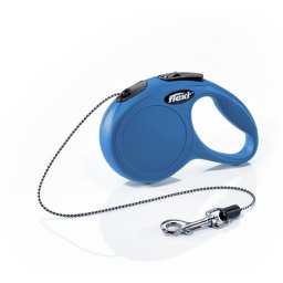 Flexi Classic kötélpóráz - XS, 8 kg-ig, 3 m, kék