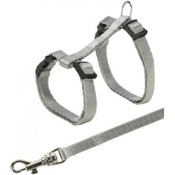 Trixie hám és póráz kis méretű és kölyök macskáknak (19-31 cm / 8 mm; 1,2 m)