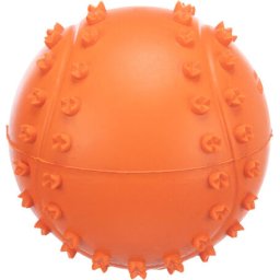 Trixie sípoló tüskés gumilabda (6 cm)