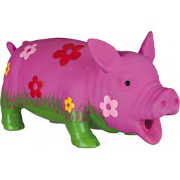 Trixie virágmintás malac kutyának (20 cm)