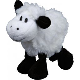 Trixie fekete fülű és lábú plüss bárány (14 cm)