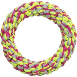 Trixie rágókarika kötélből kutyának (14 cm)
