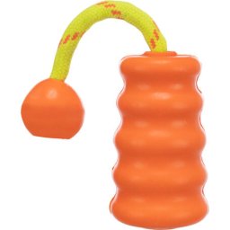Játék Tömör Gumi Harang Kötéllel 9cm