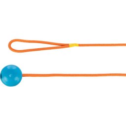 Játék Tömör Gumi Labda Kötéllel (7 cm átmérő, 30 cm hosszú zsinórral)