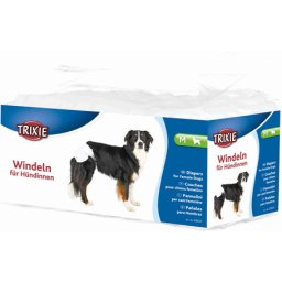 Trixie pelenka szuka / nőstény kutyáknak (M; 32-48 cm ---> pl. Border Collie, Beagle | 12 db / csomag)