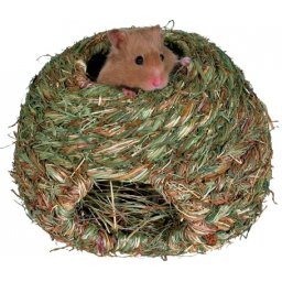 Trixie fűből font odú rágcsálóknak (Átmérő: 16 cm)