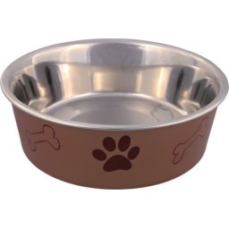 Trixie Elite színes fémtál műanyagbevonattal (0.4 l / 14 cm)