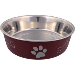 Trixie Elite színes fémtál műanyagbevonattal (1.4 l / 21 cm)
