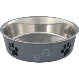 Trixie Elite színes fémtál műanyagbevonattal (2 l / 23 cm)